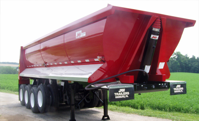 Steel and Aluminum Dump Trailers